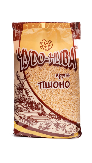 Крупа пшоно шліфоване Чудо-Нива, 1000 г.